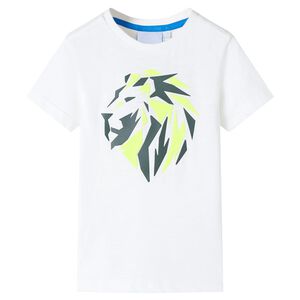 T-shirt infantil cor cru 116
