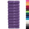 vidaXL Toalhas de bid&eacute; premium SOLUND 10 pcs 30x50 cm 600 gsm roxo