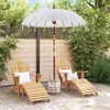 vidaXL Parasol Balin&ecirc;s com Base 260 180-190 cm