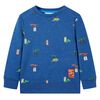 Sweatshirt para crian&ccedil;a azul-escuro mesclado 140