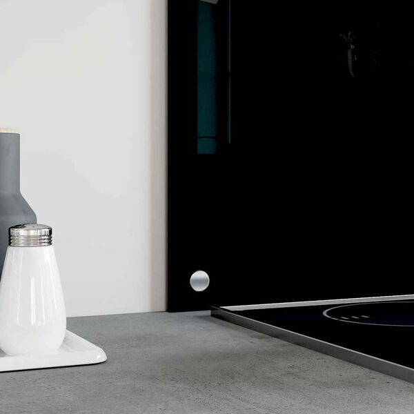 vidaXL Pain&eacute;is anti-salpicos de cozinha 2 pcs 80x40 cm vidro temperado