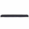 vidaXL Conjunto de Almofadas para Palete 2 pcs Preto 180 x 40 x 8 cm