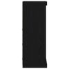 vidaXL Buffet Carvalho preto 41 x 37 x 100 cm Madeira processada