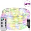 vidaXL Luz de Corda com 1200 LEDs Multicolor 50 m PVC