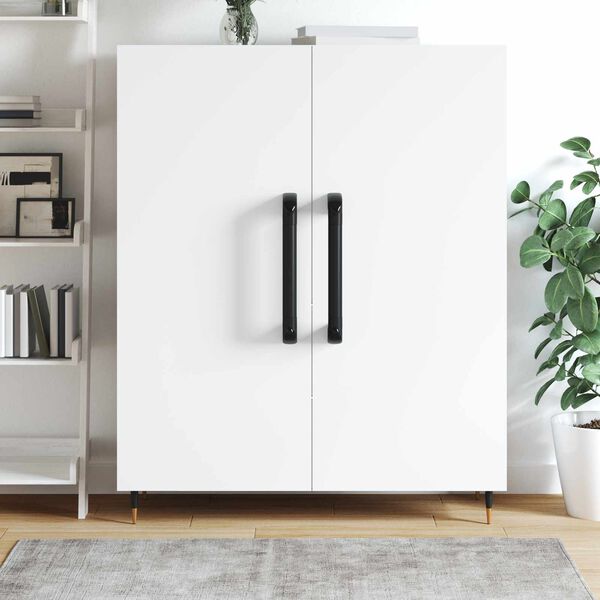 vidaXL Cabo Liso 69 pcs Preto 380 x 34 x 85 mm Alum&iacute;nio e PP