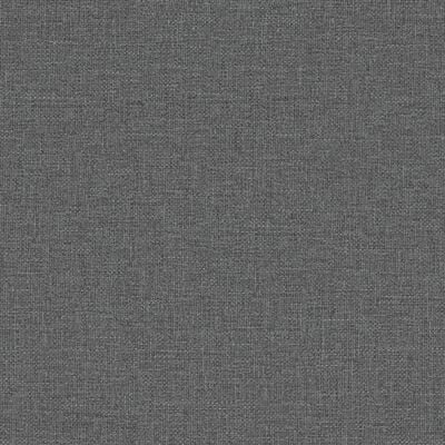 vidaXL Banco 110x40x70 cm tecido cinzento-escuro