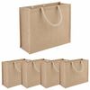 vidaXL Bolsas de Juta 5 Natural 42 x 33 x 19 cm 100% Juta Tossa