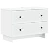 vidaXL Arm&aacute;rio para Pia de Banheiro EDE Branco 82 x 41 x 59 cm
