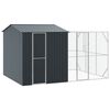 vidaXL Gaiola para P&aacute;ssaros Antracite 425 x 304 x 247 cm