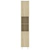 vidaXL Arm&aacute;rio WC 30x30x179cm derivados de madeira cor carvalho sonoma