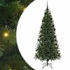 vidaXL &Aacute;rvore de Natal Artificial Verde 210 cm PE e PVC