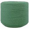 vidaXL Cord&atilde;o de Algod&atilde;o 10 unid. 2 mm 100 m Verde 100% Algod&atilde;o