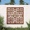 vidaXL Decora&ccedil;&atilde;o p/ muro de jardim 55x55 cm a&ccedil;o corten design &aacute;rabe