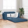 vidaXL Sof&aacute;-Cama 60cm Azul tecido