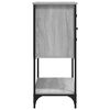 vidaXL Aparador 100x36x85 cm derivados de madeira cinzento sonoma