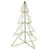 vidaXL &Aacute;rvore de Natal em cone 240 LEDs 115x150 cm interior e exterior