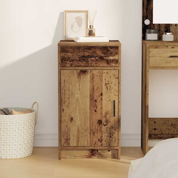 vidaXL Buffet Madeira antiga 40 x 40,5 x 75 cm Madeira processada