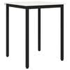 vidaXL Mesa de jantar Branco 60 x 60 x 75 cm
