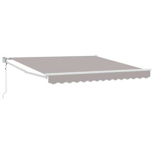 vidaXL Toldo Cinzento-claro 300 x 250 x 165 cm Poli&eacute;ster