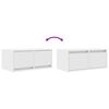 vidaXL M&oacute;veis de TV 2 pcs 60x31x25,5 cm deriv. madeira branco