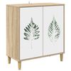 vidaXL Buffet HANAU Sonoma 69 x 33 x 75 cm Derivados de Madeira
