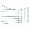 vidaXL Conjunto de Cerca para Lago 5 pcs Verde 100 x 50 cm A&ccedil;o