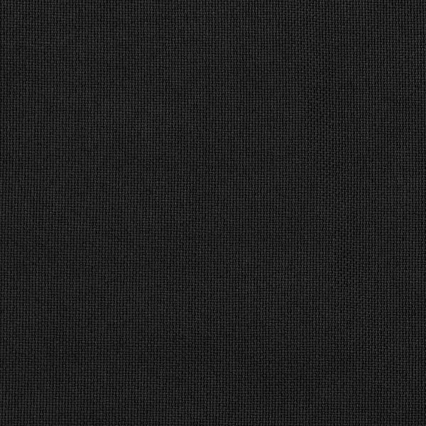 vidaXL Cortinas opacas aspeto linho com ganchos 290x245 cm preto