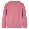 Sweatshirt para crian&ccedil;a cor framboesa 104