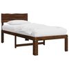 vidaXL Estrutura de Cama de Solteiro com Cabeceira ROSTOCK