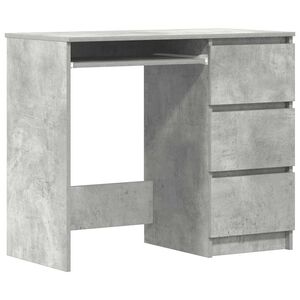 vidaXL Secret&aacute;ria 90x45x76 cm derivados de madeira cinzento cimento