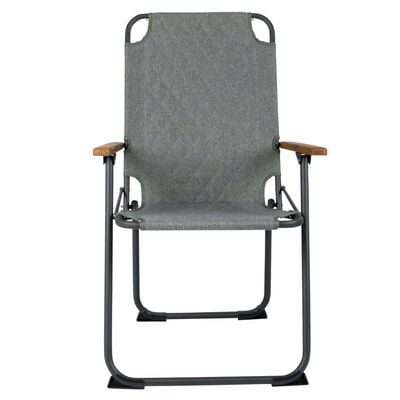 Bo-Camp Cadeira de campismo dobrável Jefferson verde acinzentado