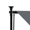 vidaXL Toldo retr&aacute;til 250x150 cm tecido e a&ccedil;o antracite