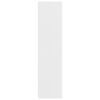 vidaXL Roupeiro com gavetas 50x50x200 cm derivados de madeira branco