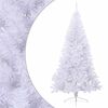 vidaXL Meia &aacute;rvore de Natal artificial com suporte 180 cm PVC branco