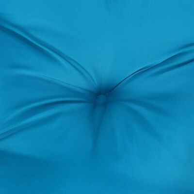 vidaXL Almofadão p/ banco jardim 120x50x7 cm tecido oxford azul-claro