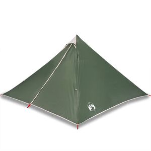 vidaXL Tenda familiar tipi para 7 pessoas imperme&aacute;vel verde