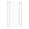 vidaXL Garrafeira para 72 garrafas metal branco