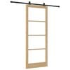 vidaXL Porta Deslizante ORKDAL Natural 93 x 232 cm