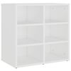 vidaXL Sapateira 52,5x30x50 cm branco