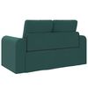 vidaXL Sofá-Cama Verde-escuro 148 x 71 x 83 cm tecido