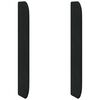 vidaXL Orelha de Cabeceira Preto 80 x 16 x 4 cm Veludo