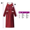 vidaXL Sweatshirt manta Vermelho Bordeaux xl Fleece e Flanela
