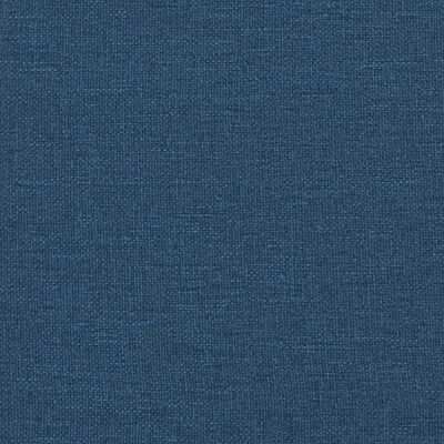 vidaXL Banco 110x76x80 cm tecido azul