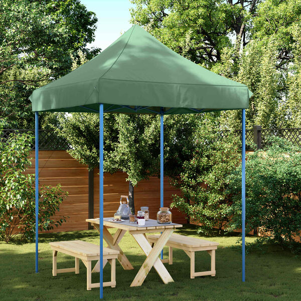 vidaXL Tenda de Festa Verde 200 x 200 x 306 cm Tecido Oxford