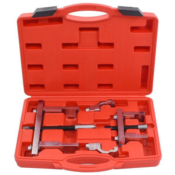 vidaXL Conjunto extrator de polias