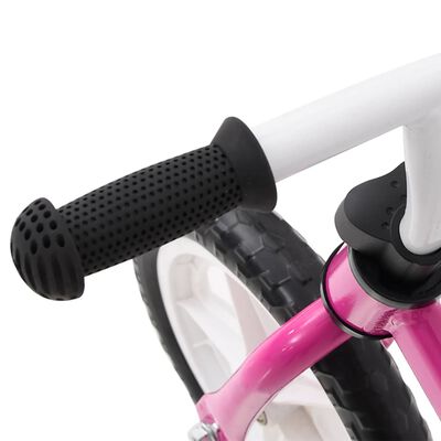 vidaXL Bicicleta de equilíbrio com rodas de 11" rosa
