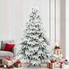 vidaXL &Aacute;rvore de Natal Artificial com 300 LEDs Branco 240 cm PE e PVC