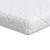 vidaXL Colch&atilde;o Branco 60 x 120 cm Tecido Jacquard