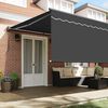 vidaXL Toldo Retr&aacute;til Antracite 500 &times; 300 cm Poli&eacute;ster e Alum&iacute;nio