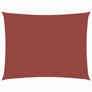 vidaXL Guarda-Sol tecido Oxford retangular 2x4 m terracotta